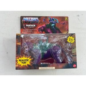 Masters of‎ the Universe Panthor Savage Cat Realistic Fur MOTU